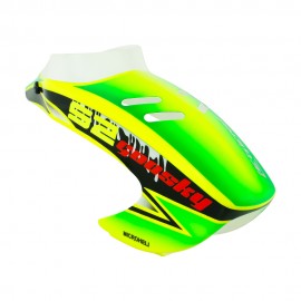 Airbrush Fiberglass Green Mask Canopy - GOOSKY S2 MAX