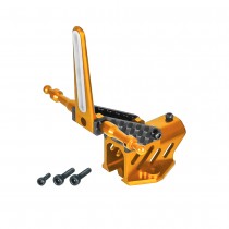 Anti-Rotation Guide w/ Canopy Mount and Tail Boom Mount (GOLD) - GOOSKY S2 MAX