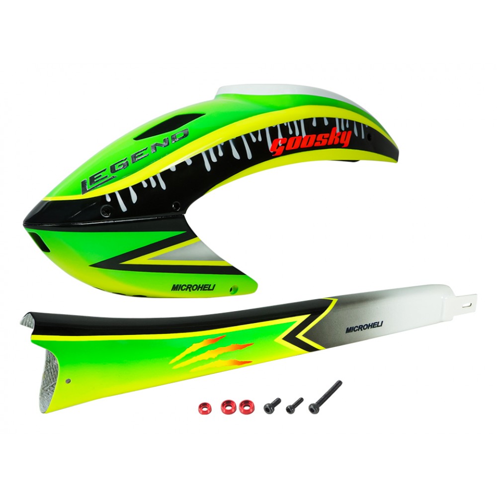 Airbrush Plastic / Fiberglass Green Scratch Fuselage - GOOSKY S2 Airbrush Plastic / Fiberglass Green Scratch Fuselage - GOOSKY S2