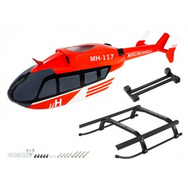 Airbrush Fiberglass EC145 Scale - GOOSKY S2