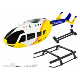 Airbrush Fiberglass EC145 Scale (D) - GOOSKY S2