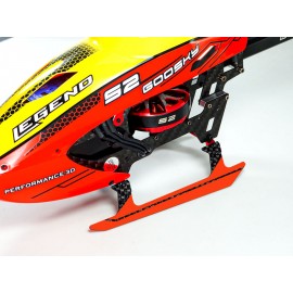 Low Profile Carbon Fiber Landing Gear "U" Style (G) - GOOSKY S2 Low Profile Carbon Fiber Landing Gear "U" Style (G) - GOOSKY S2