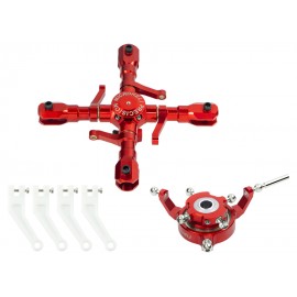 CNC Aluminum Quad Blade Conversion Set (RED)(For MH-GSS2001Q Series)