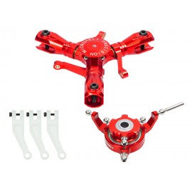 CNC Aluminum Triple Blade Conversion Set (RED)(For MH-GSS2001T Series)