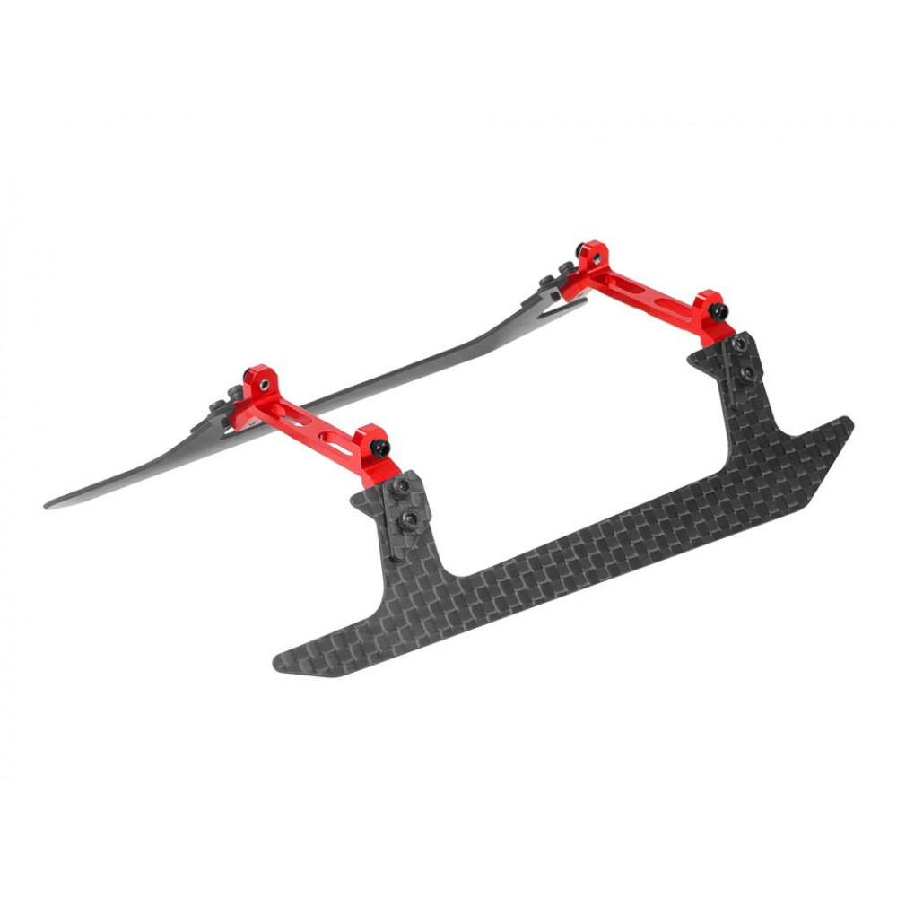 Low Profile Carbon Fiber Landing Gear "U" Style (RED) - GOOSKY S2 Low Profile Carbon Fiber Landing Gear "U" Style (RED) - GOOSKY S2