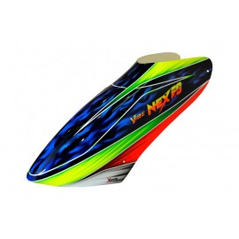 XCanopy Airbrush Fiberglass Scream Canopy - VIBE NEX E8