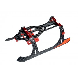 Aluminum/Carbon Fiber Landing Gear Set (RED) - WALKERA MASTER CP