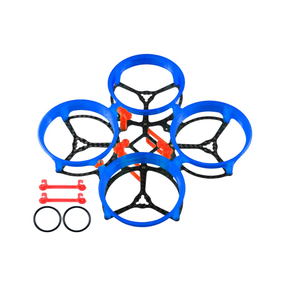 CNC Carbon Fiber W/ 3D Printing Ducted Style "D" Frame (BL) - MOBULA7 HD