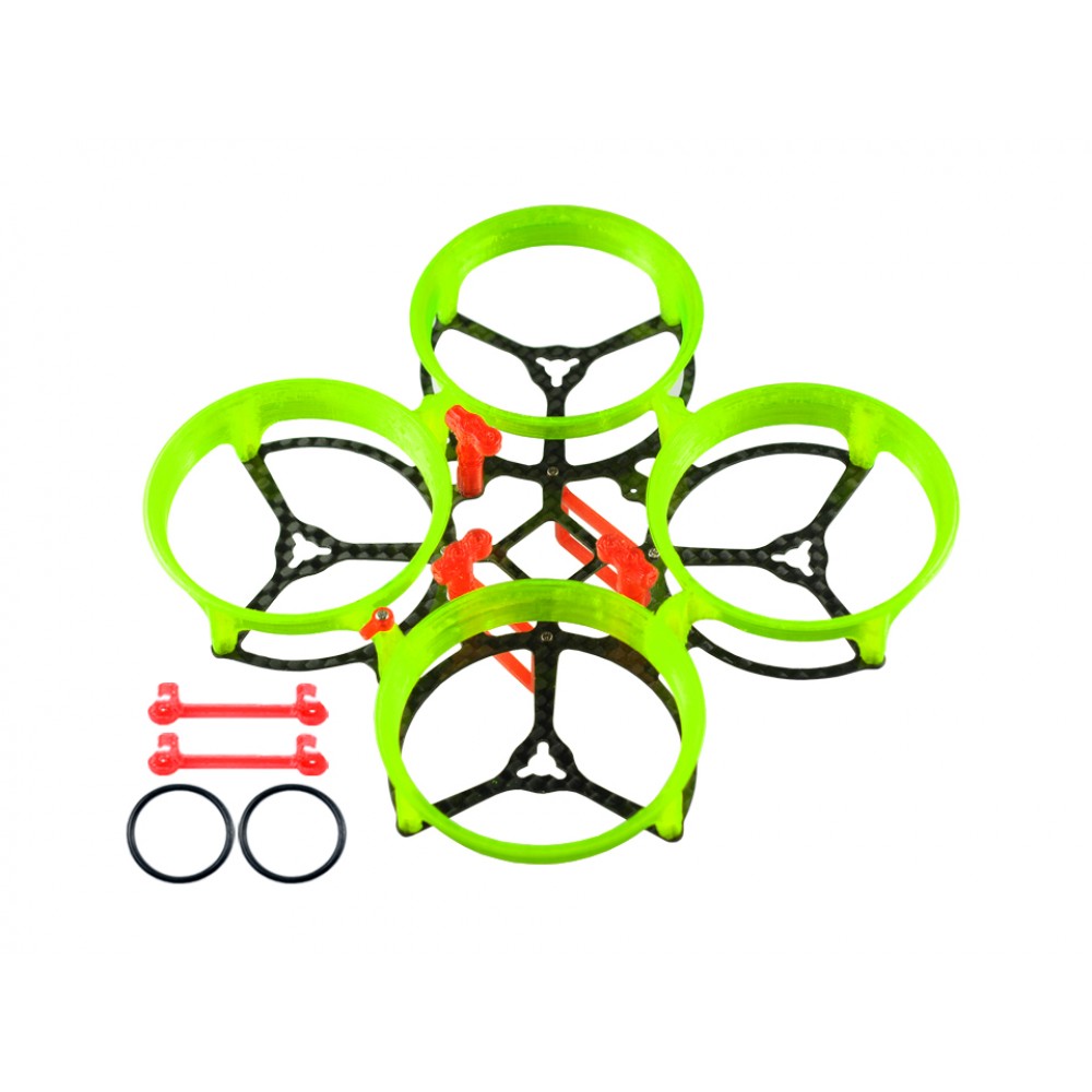 CNC Carbon Fiber W/ 3D Printing Ducted Style "D" Frame (GR) - MOBULA7 HD