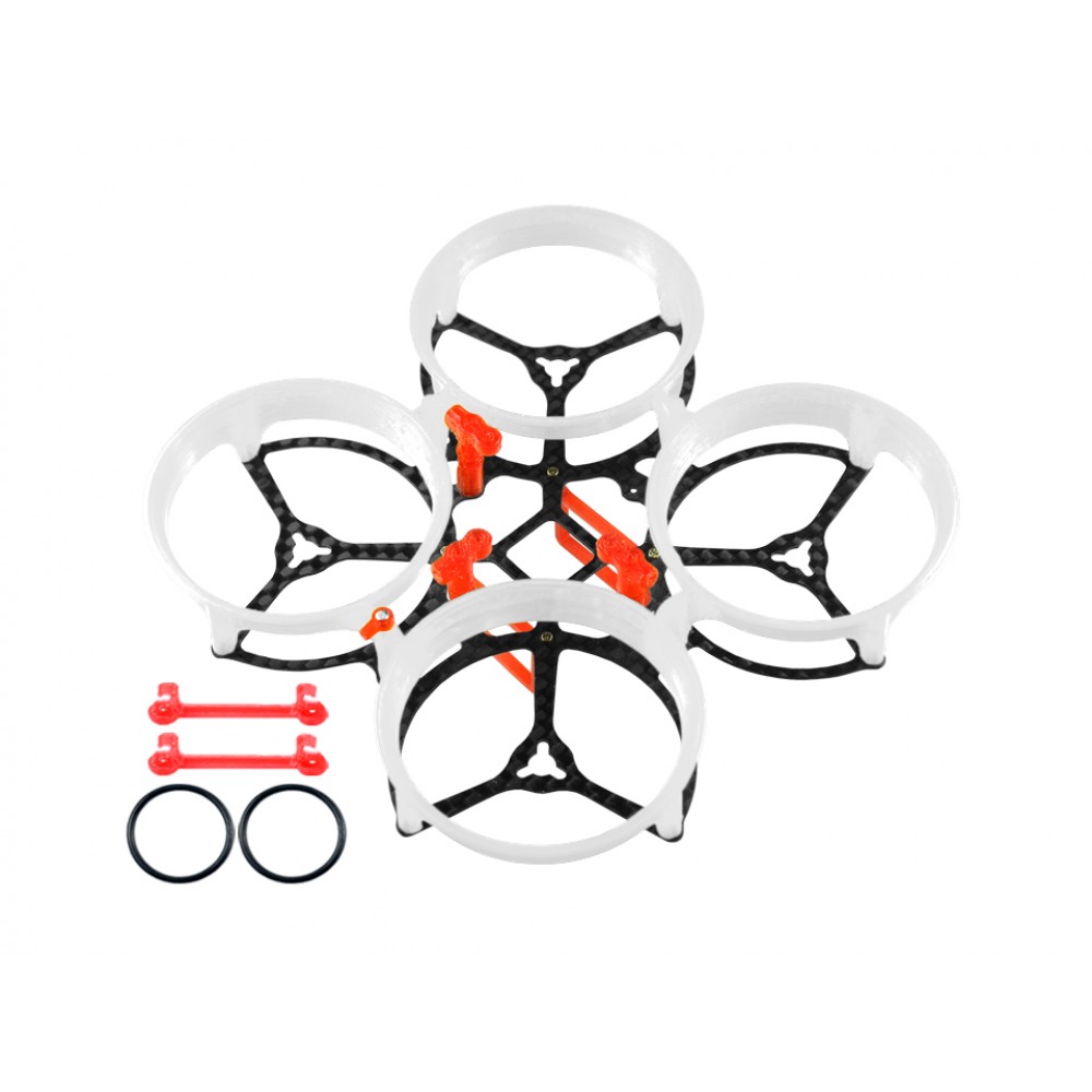 CNC Carbon Fiber W/ 3D Printing Ducted Style "D" Frame (WT) - MOBULA7 HD