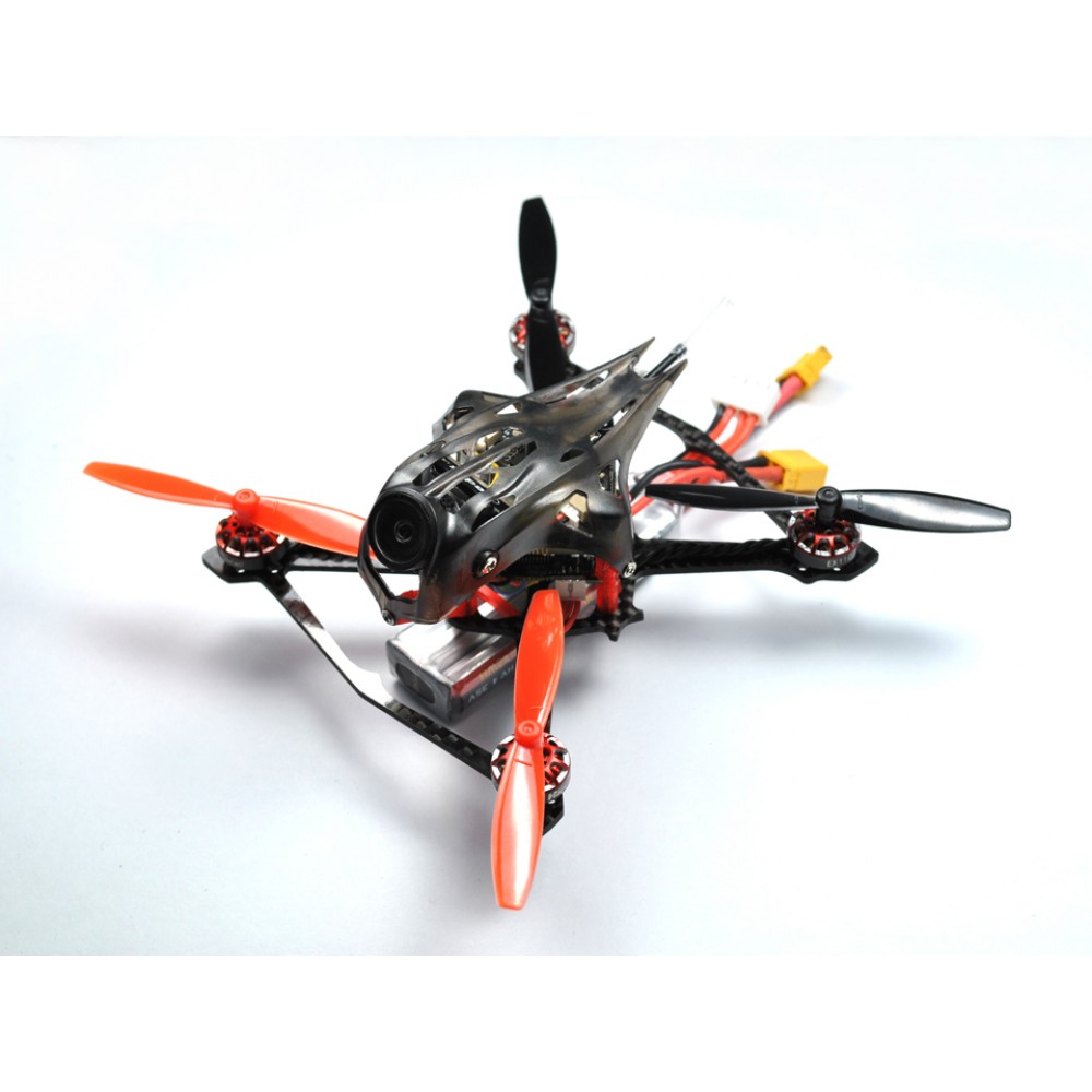 Carbon Fiber Frame With Propellers (RD) - MOBULA7 HD