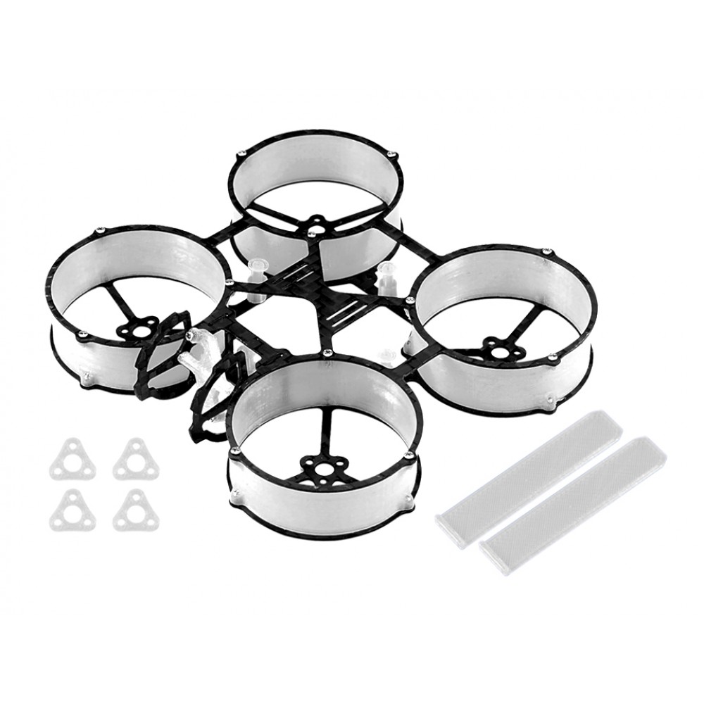 Carbon Fiber w/ 3D Printing Ducted Frame (WT) - MOBULA6 Carbon Fiber w/ 3D Printing Ducted Frame (WT) - MOBULA6