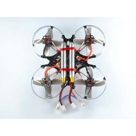 CNC Carbon Fiber w/ Aluminum Ducted Style "L" Frame (GOLD) - MOBULA7