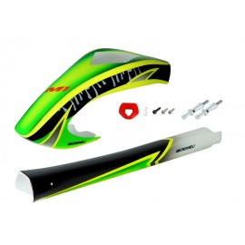 Airbrush Fiberglass Green Scratch Fuselage - OMP Hobby M1 EVO