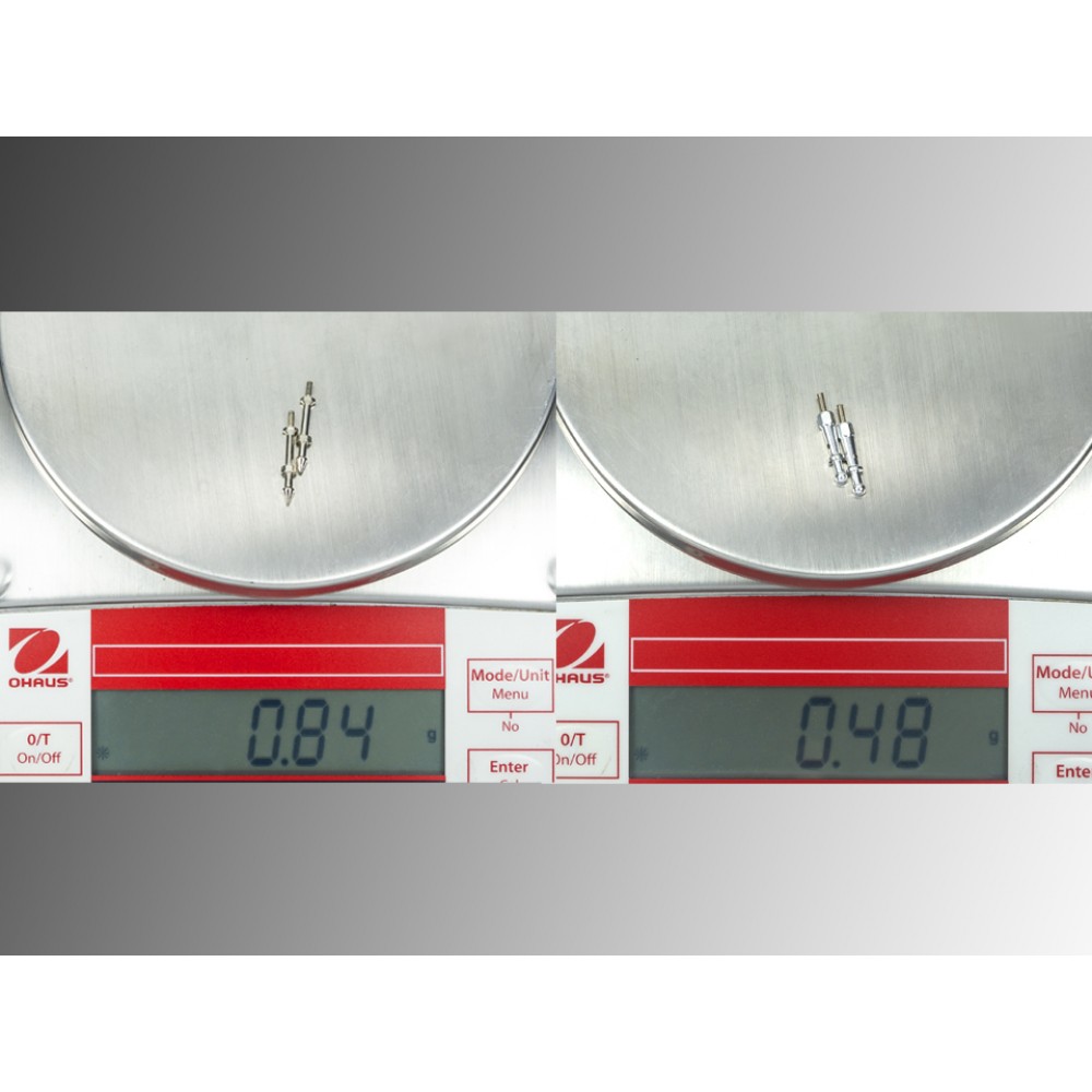 Aluminum Canopy Mount Set (GOLD) OMP HOBBY M1