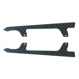 Low Profile Carbon Fiber Landing Skids "U" Style (for MH Landing Gear series)