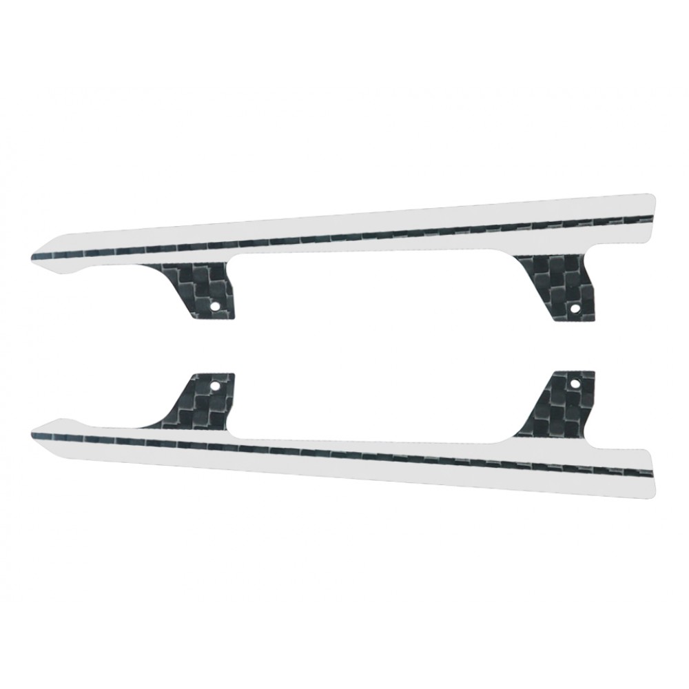 Low Profile Carbon Fiber Landing Skids "U" Style (W)(for MH Landing Gear series)