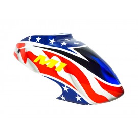 Airbrush Fiberglass USA Flag Canopy - OMP HOBBY M1 / EVO Airbrush Fiberglass USA Flag Canopy - OMP HOBBY M1 / EVO