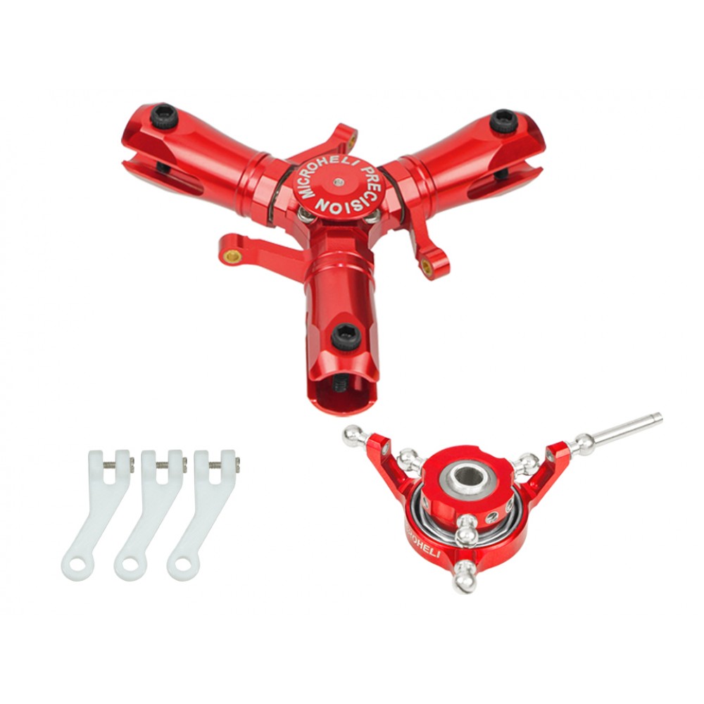 CNC Aluminum Triple Blade Conversion Set (RED)(For MH-OMM1101T Series) CNC Aluminum Triple Blade Conversion Set (RED)(For MH-OMM1101T Series)