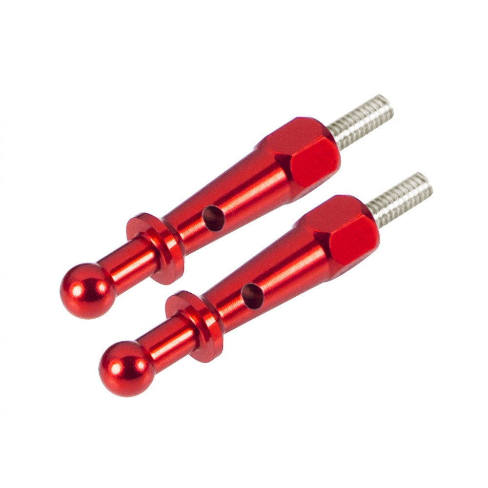 Aluminum Canopy Mount Set (RED) - OMP HOBBY M1 / EVO