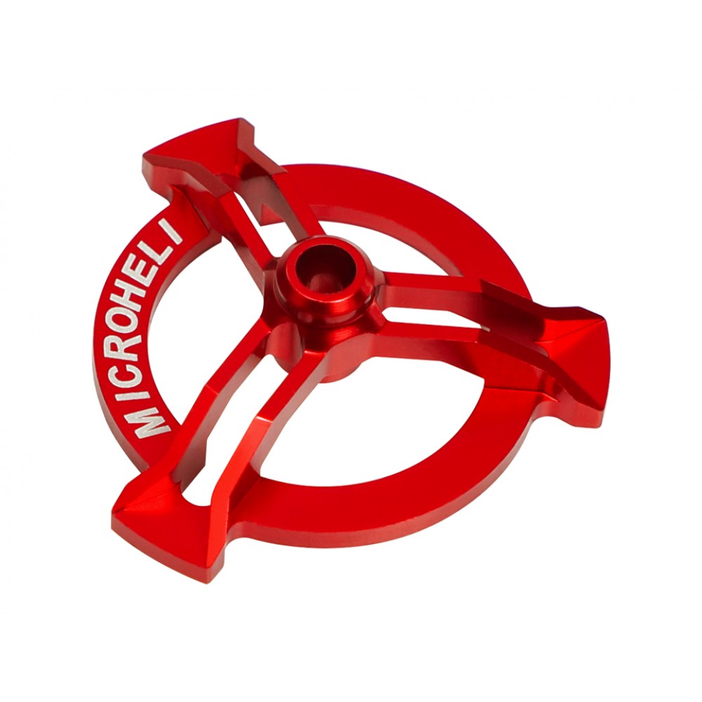 CNC Aluminum Swashplate Leveler (RED) - OMP M1 / EVO / GOOSKY S1 / BLADE INFUSION 120 CNC Aluminum Swashplate Leveler (RED) - OMP M1 / EVO / GOOSKY S1 / BLADE INFUSION 120
