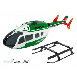 Airbrush Fiberglass EC145 Scale (E) - OMP Hobby M2 / EVO / MK2