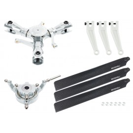 CNC Triple Carbon Fiber Blades Conversion Set - OMP Hobby M2 EVO