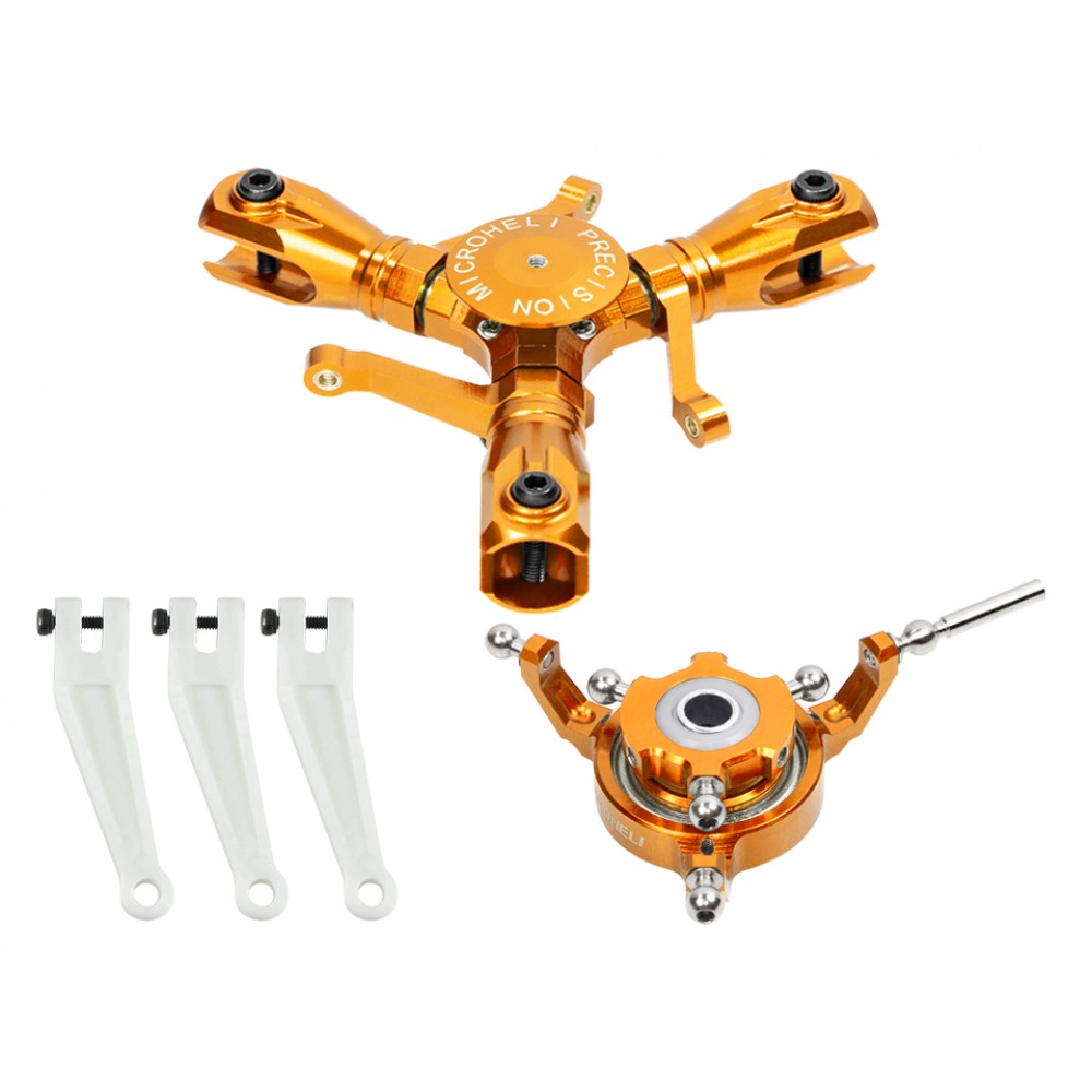 CNC Aluminum Triple Blade Conversion Set (GOLD)(For MH-M2EV201T Series) CNC Aluminum Triple Blade Conversion Set (GOLD)(For MH-M2EV201T Series)