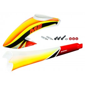 Airbrush Fiberglass Solar Storm Fuselage - OMP Hobby M2 V2 / EXP
