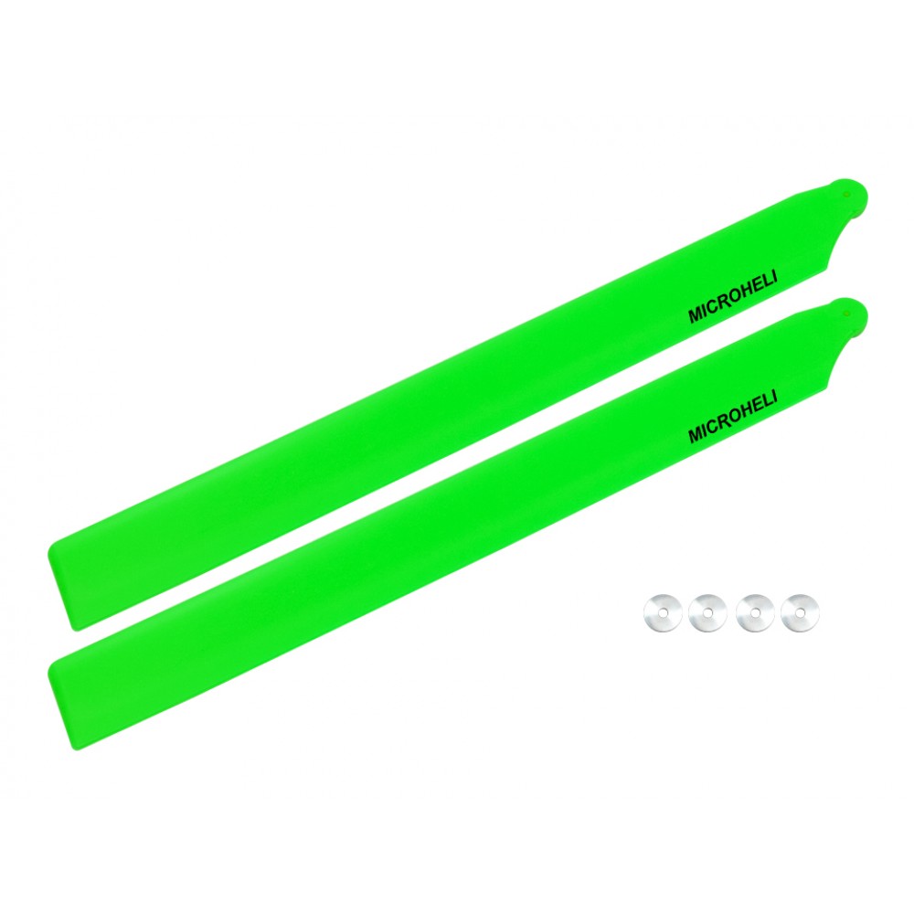 Plastic Main Blade 180mm (GREEN) - OMP Hobby M2 V2 / EXP