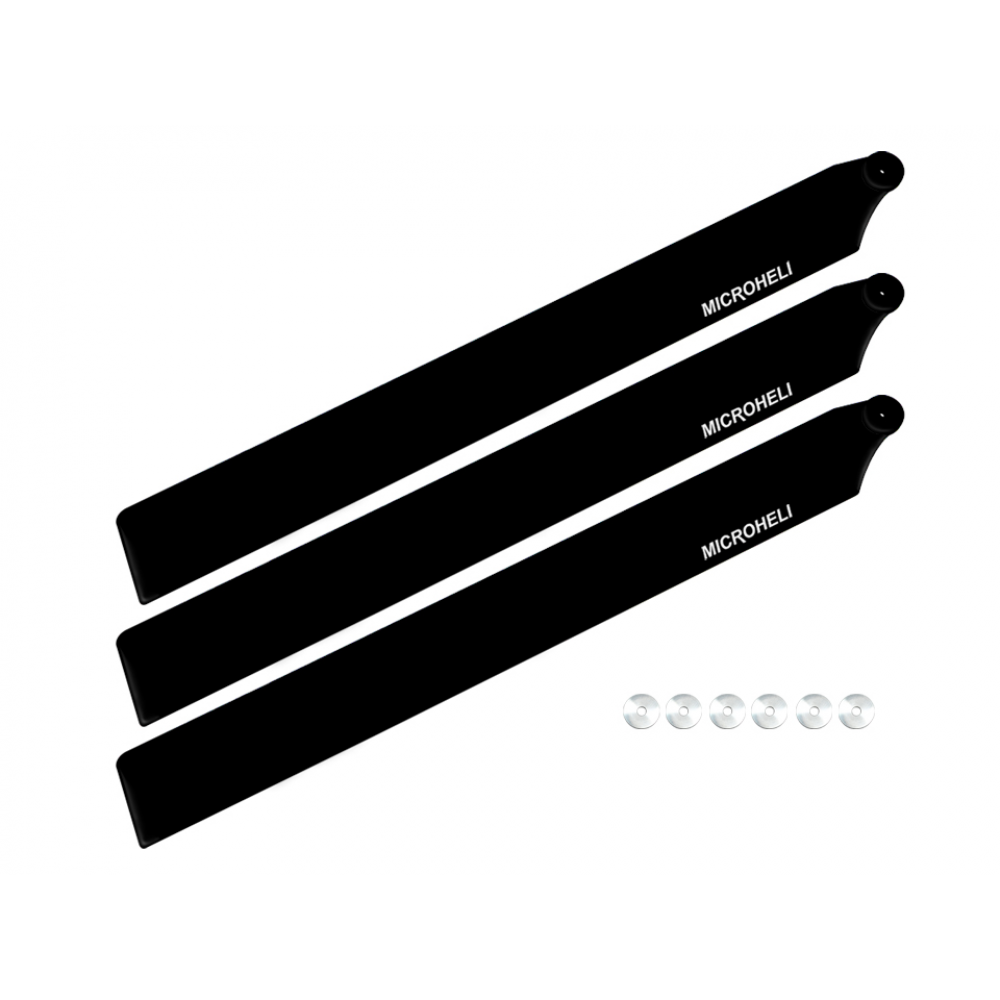 Carbon Plastic Triple Main Blade (For MH Triple Blade Conversion Set) Carbon Plastic Triple Main Blade (For MH Triple Blade Conversion Set)