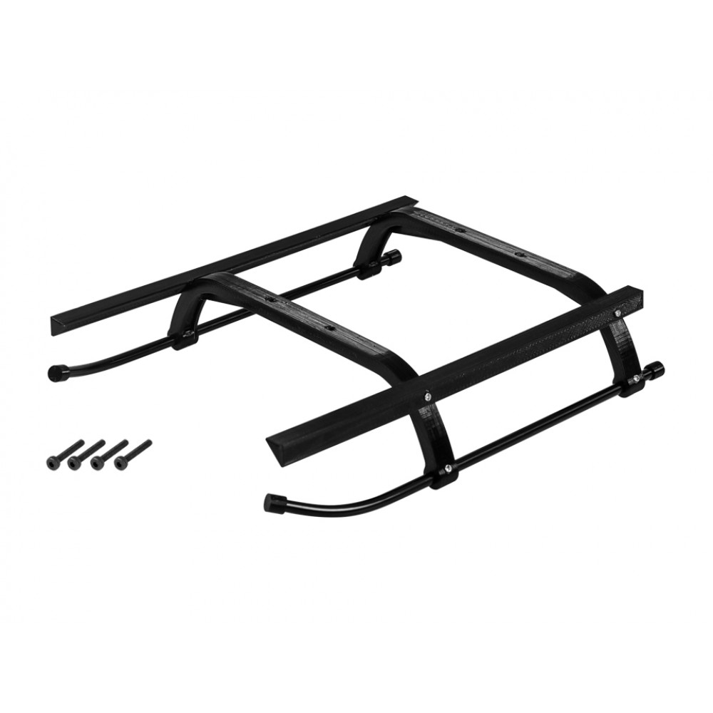 Aluminum Tube/3D Printed Landing Gear EC145 Style (BK) - OMP Hobby M2 V2 / EXP / EVO / MK2 Aluminum Tube/3D Printed Landing Gear EC145 Style (BK) - OMP Hobby M2 V2 / EXP / EVO / MK2