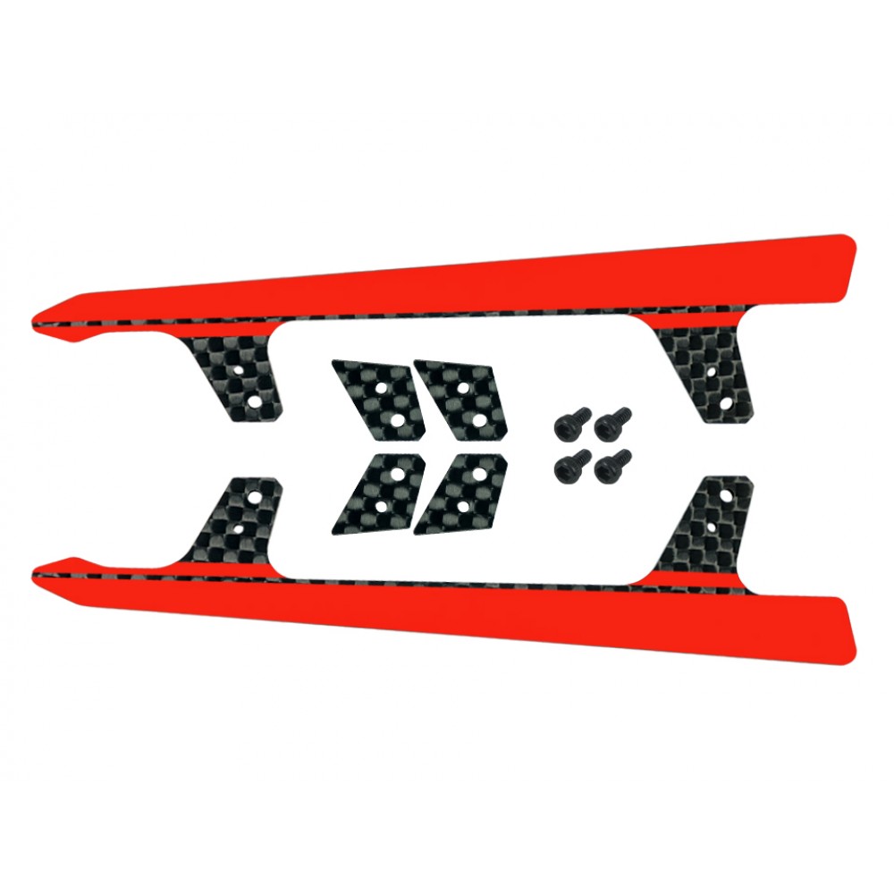 Low Profile Carbon Fiber Landing Skid "U" Style (R)(for MH Landing Gear series) Low Profile Carbon Fiber Landing Skid "U" Style (R)(for MH Landing Gear series)