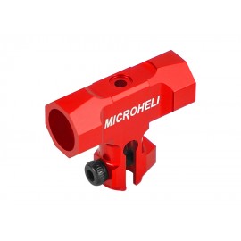Precision CNC Aluminum Main Rotor Hub (RED) - OMP Hobby M2 V1 / V2 / EXP