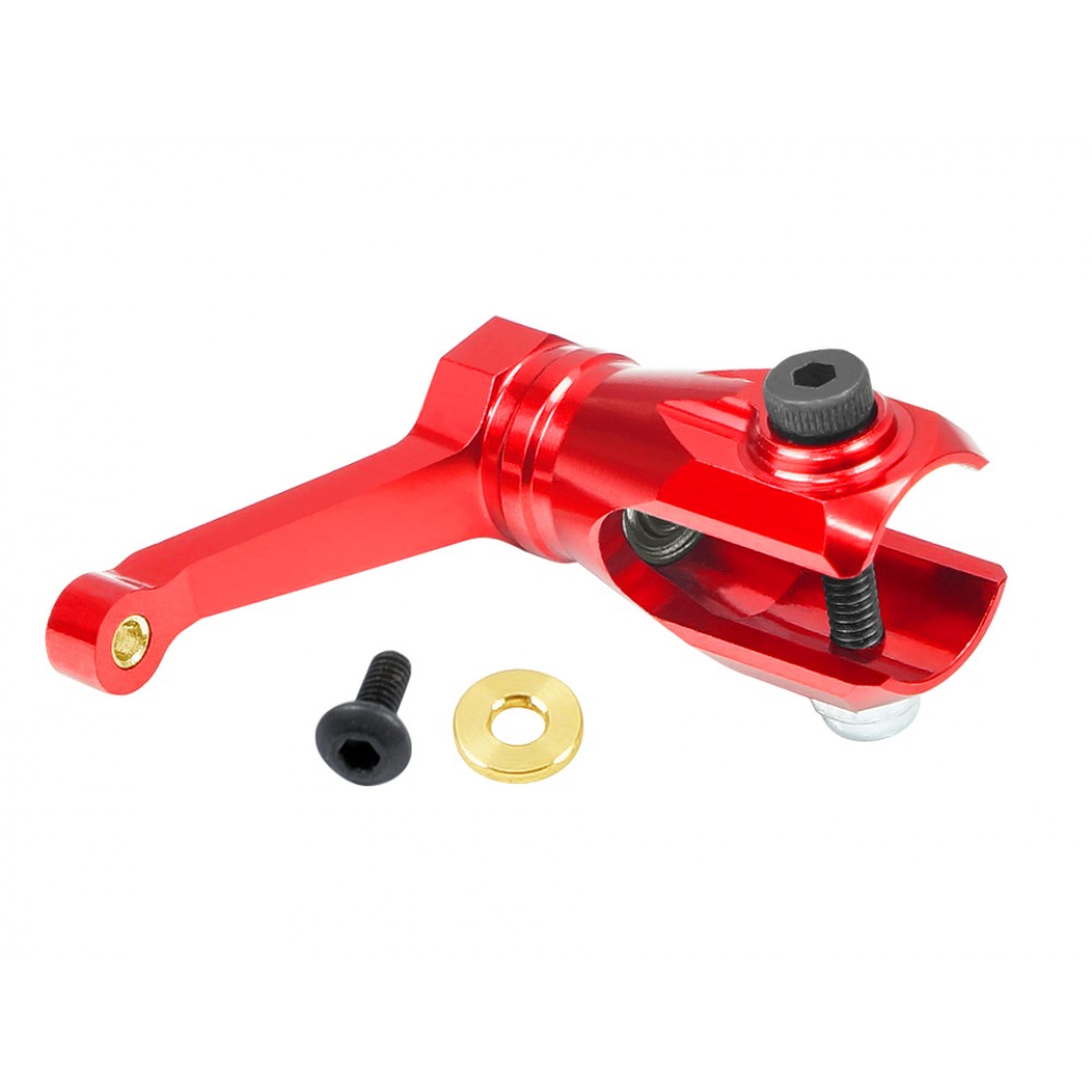 CNC Aluminum Main Blade Grip (RED)(For MH Triple Blade Conversion Set OMP M2) CNC Aluminum Main Blade Grip (RED)(For MH Triple Blade Conversion Set OMP M2)