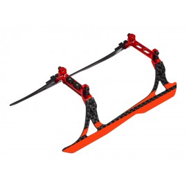Aluminum/Carbon Fiber Landing Gear "A" Style (RED) - OMP Hobby M2 V2 / EXP / EVO / MK2 Aluminum/Carbon Fiber Landing Gear "A" Style (RED) - OMP Hobby M2 V2 / EXP / EVO / MK2