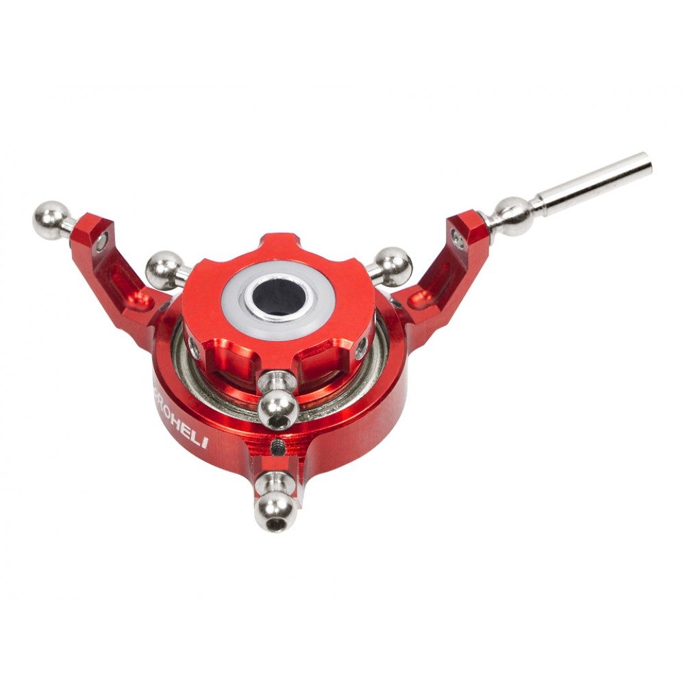 CNC Aluminum Swashplate (RED)(For MH Triple Blade Conversion Set OMP M2) CNC Aluminum Swashplate (RED)(For MH Triple Blade Conversion Set OMP M2)