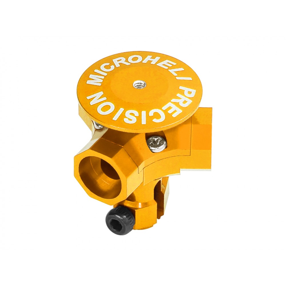 CNC Aluminum Main Rotor Hub (GOLD)(For MH Triple Blade Conversion Set OMP M2)
