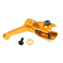 CNC Aluminum Main Blade Grip (GOLD)(For MH Triple Blade Conversion Set OMP M2)