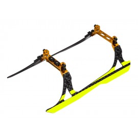 Aluminum/Carbon Fiber Landing Gear "A" Style (GOLD) - OMP Hobby M2 V2 / EXP / EVO / MK2 Aluminum/Carbon Fiber Landing Gear "A" Style (GOLD) - OMP Hobby M2 V2 / EXP / EVO / MK2