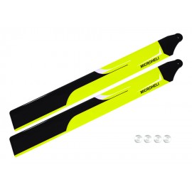 Carbon Plastic Main Blade 180mm (YL) - OMP Hobby M2 V2 / EXP