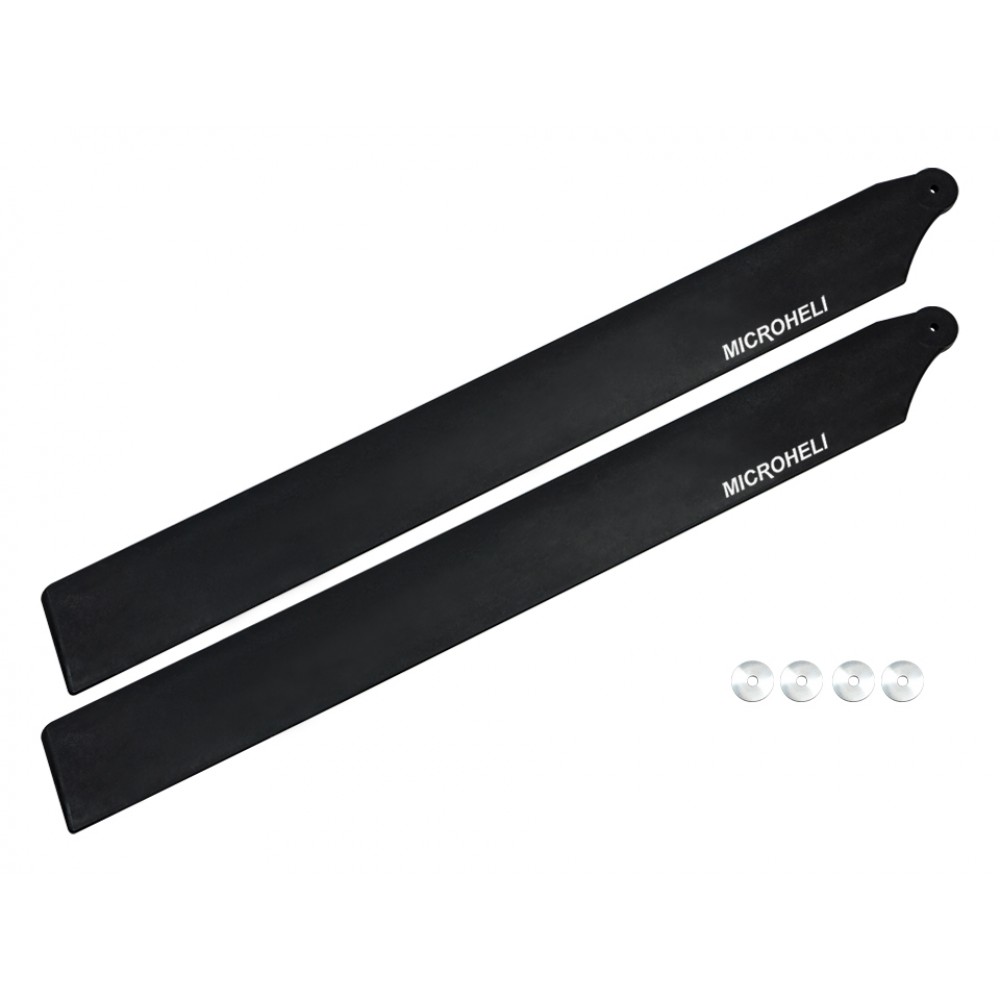 Carbon Plastic Main Blade 180mm - OMP Hobby M2 V2 / EXP