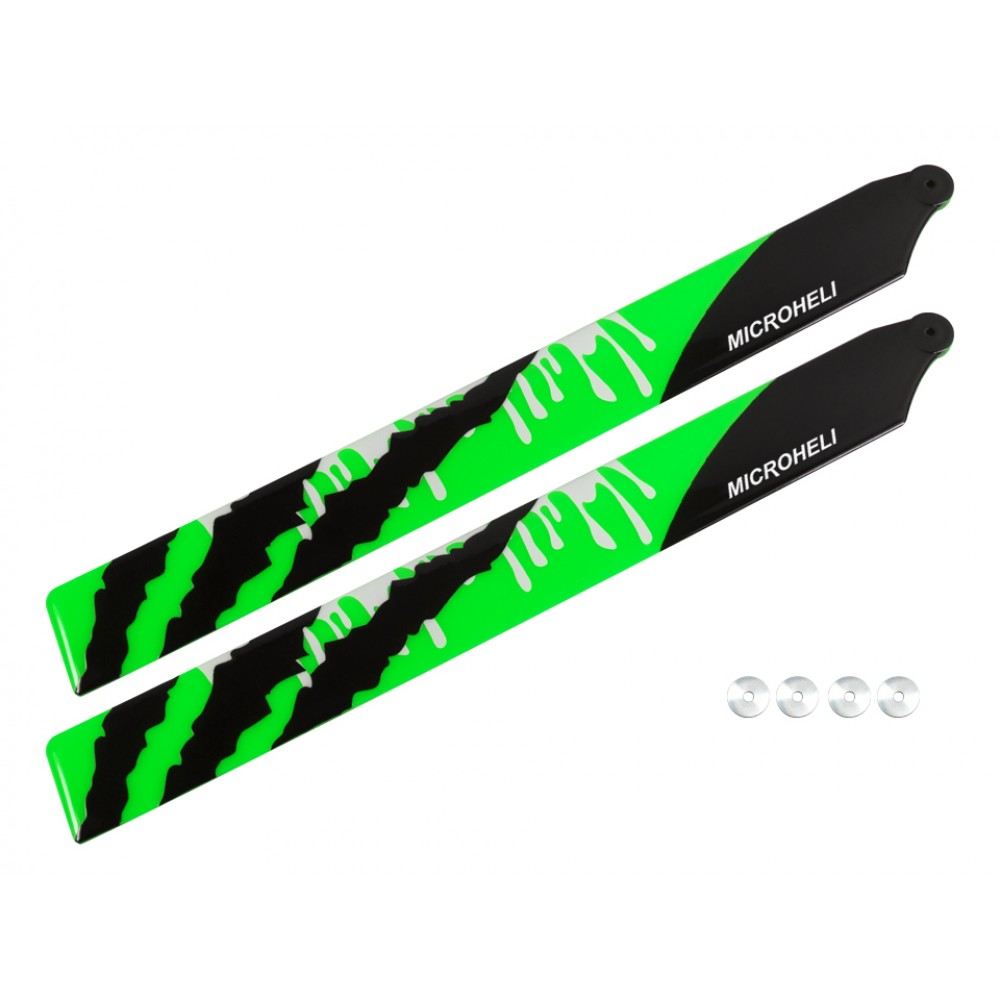 Plastic Main Blade 180mm (GR) - OMP Hobby M2 V2 / EXP