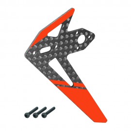 Carbon Fiber Vertical Fin set (RD) - OMP Hobby M2 V3 PRO