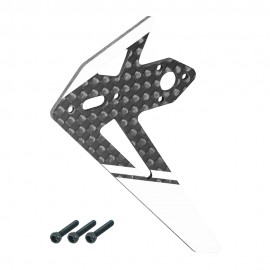 Carbon Fiber Vertical Fin set (WT) - OMP Hobby M2 V3 PRO