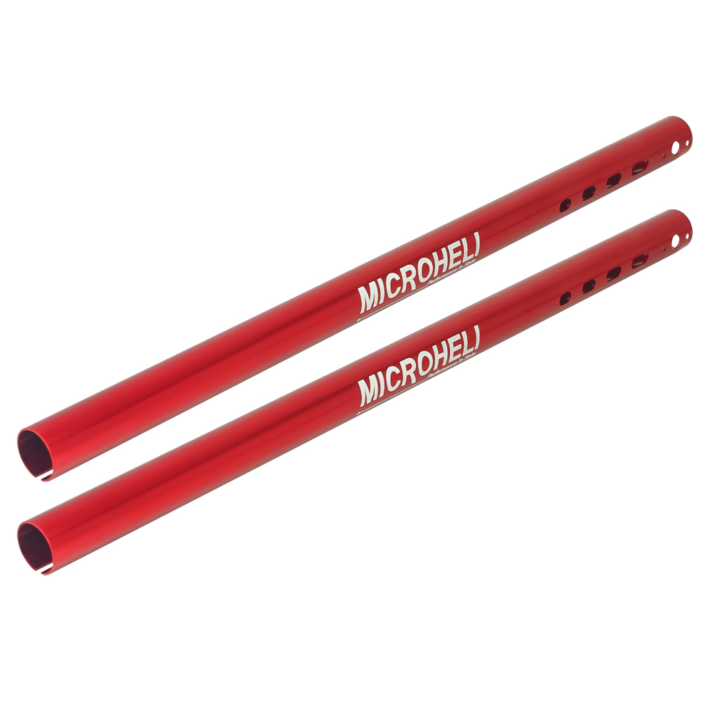 CNC Aluminum Tail Boom (RED) - OMP Hobby M2 V3 PRO