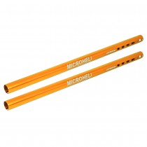 CNC Aluminum 253.5mm Tail Boom Extension (GOLD) - OMP Hobby M2 V3 PRO