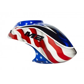 Airbrush Fiberglass USA Flag Canopy - OMP HOPPY M2 / EVO / MK2 Airbrush Fiberglass USA Flag Canopy - OMP HOPPY M2 / EVO / MK2