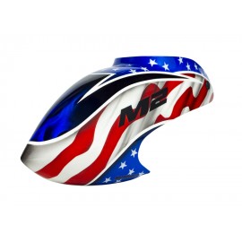 Airbrush Fiberglass USA Flag Canopy - OMP HOPPY M2 / EVO / MK2 Airbrush Fiberglass USA Flag Canopy - OMP HOPPY M2 / EVO / MK2