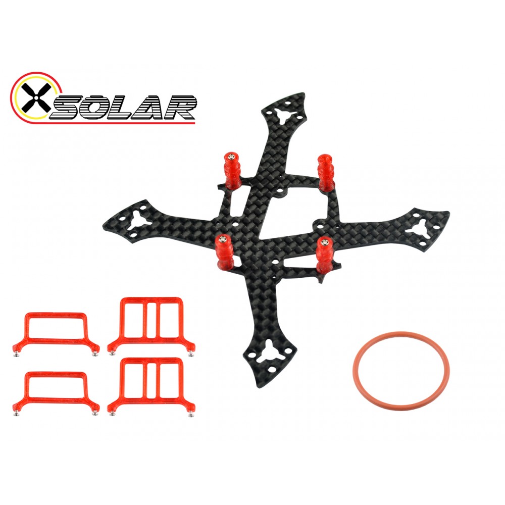 Osolar 75 Quad Tiny Frame for Brushless Motor 0603 0703 0803 1103 Prop 40mm Osolar 75 Quad Tiny Frame for Brushless Motor 0603 0703 0803 1103 Prop 40mm